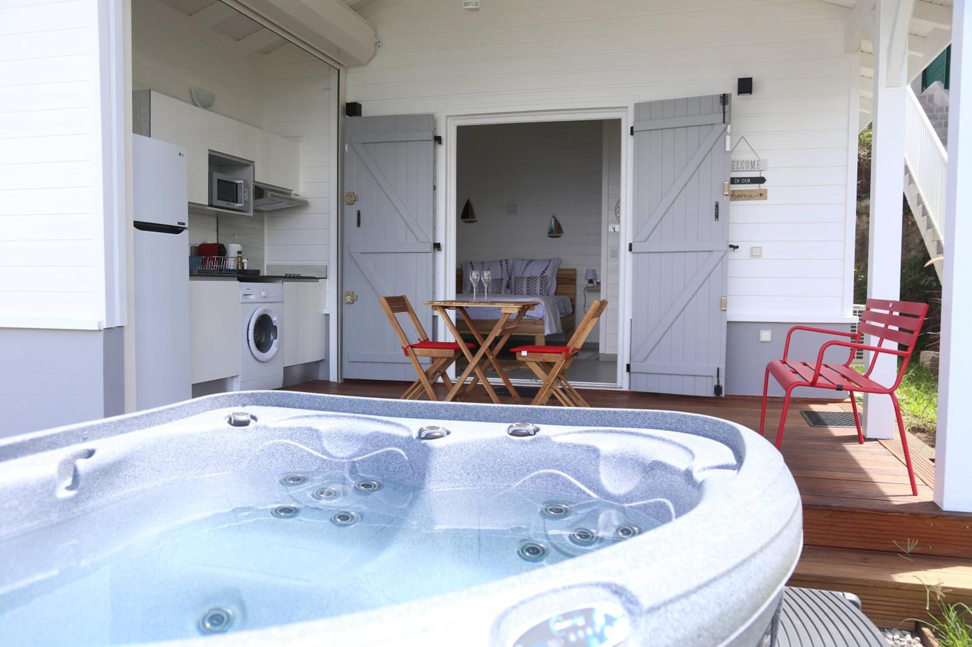 Bungalow Palbea Superieur Avec Spa Et Vue Mer Schoelcher Exterior foto